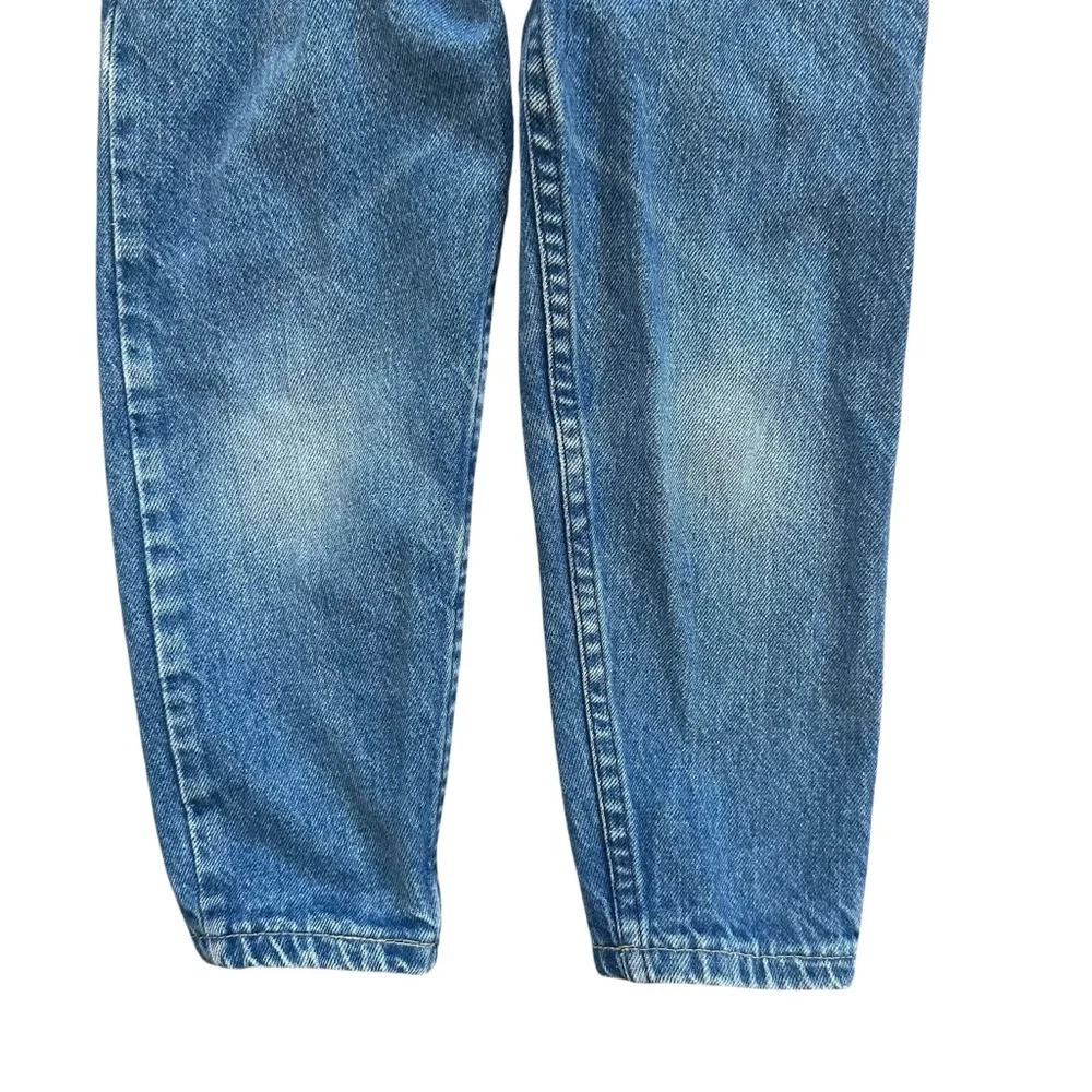 Vintage 80s 90s OshKosh B'Gosh Medium Wash Bare Back Jeans Talon 42 Zipper Sz 4